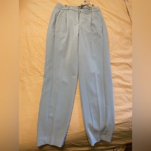 Express High-Rise Pleated Ankle Pant